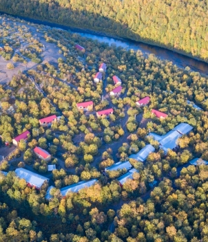 Ryabaga Camp, the Ponoi River