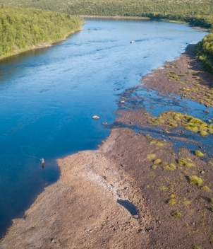 Ryabaga Camp, the Ponoi River