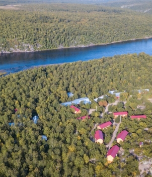 Ryabaga Camp, the Ponoi River