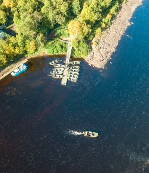 Ryabaga Camp, the Ponoi River